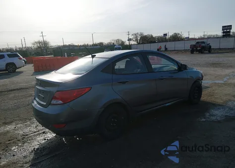 2016 Hyundai Accent Se z USA, uszkodzony, nr VIN KMHCT4AE3GU044479